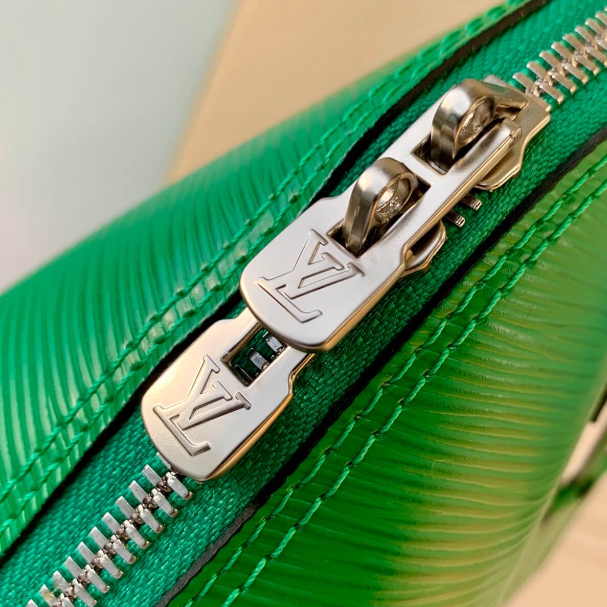 m59357 alma bb handbag shoulder bag cross body bags green calfskin monogram