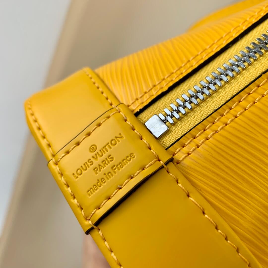 m59358 alma bb handbag shoulder bag cross body bags yellow calfskin monogram