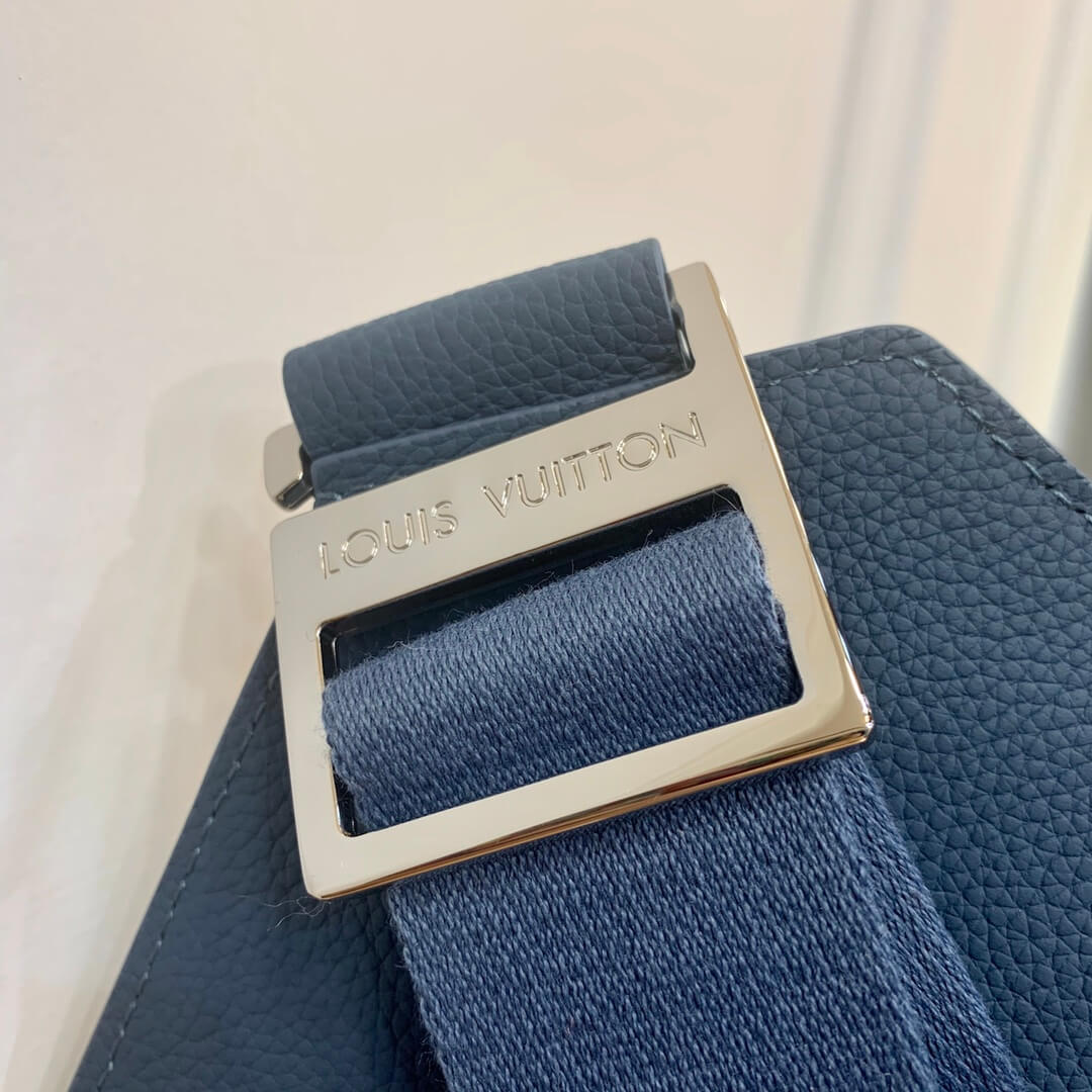 lv m59625 new sling blue mens bag
