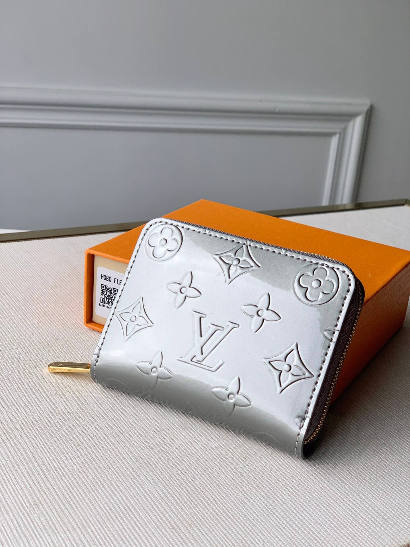 m60067 zippy coin purse silver monogram womens purse 11cm wallet