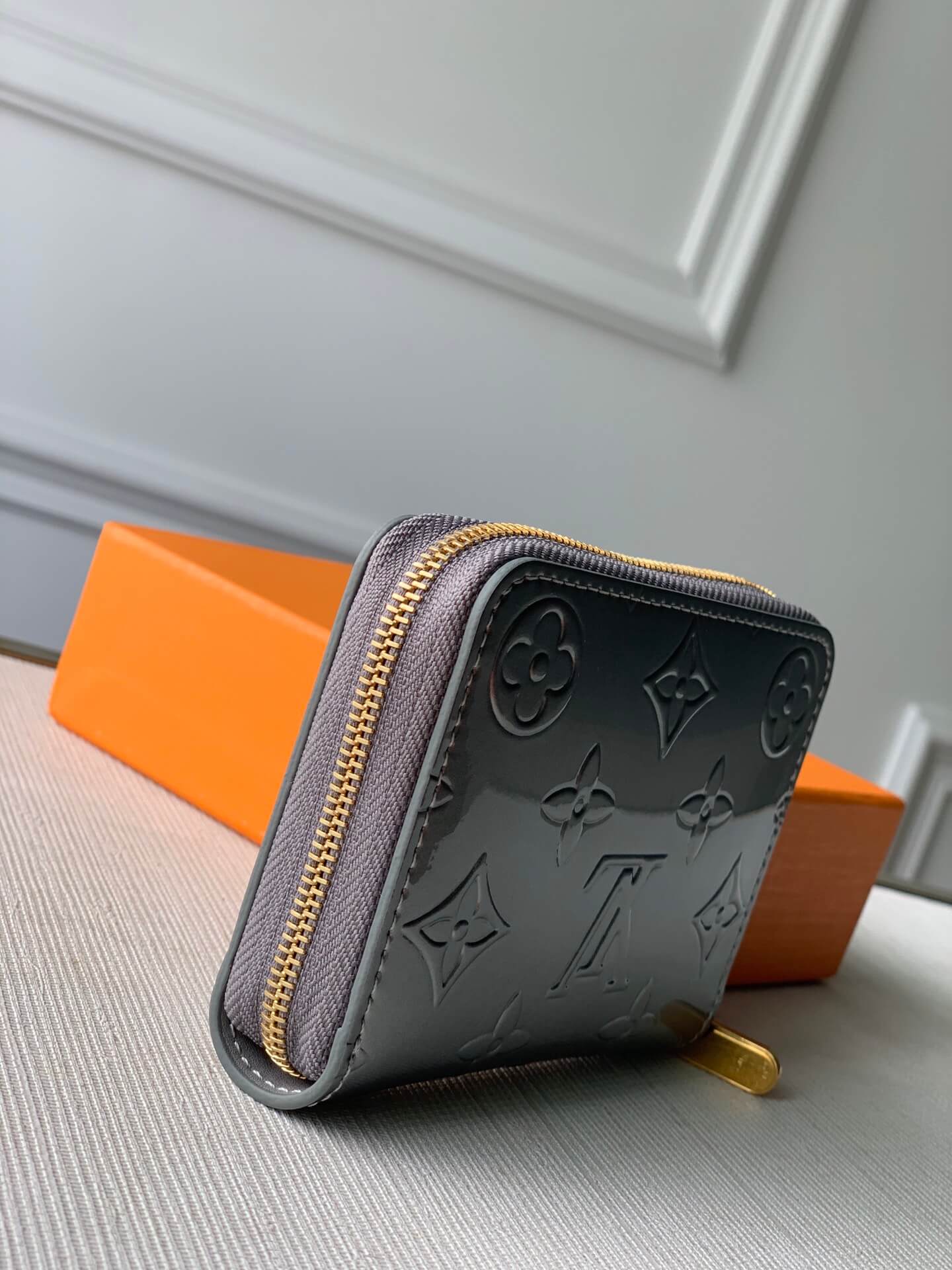 m60067 zippy coin purse silver monogram womens purse 11cm wallet