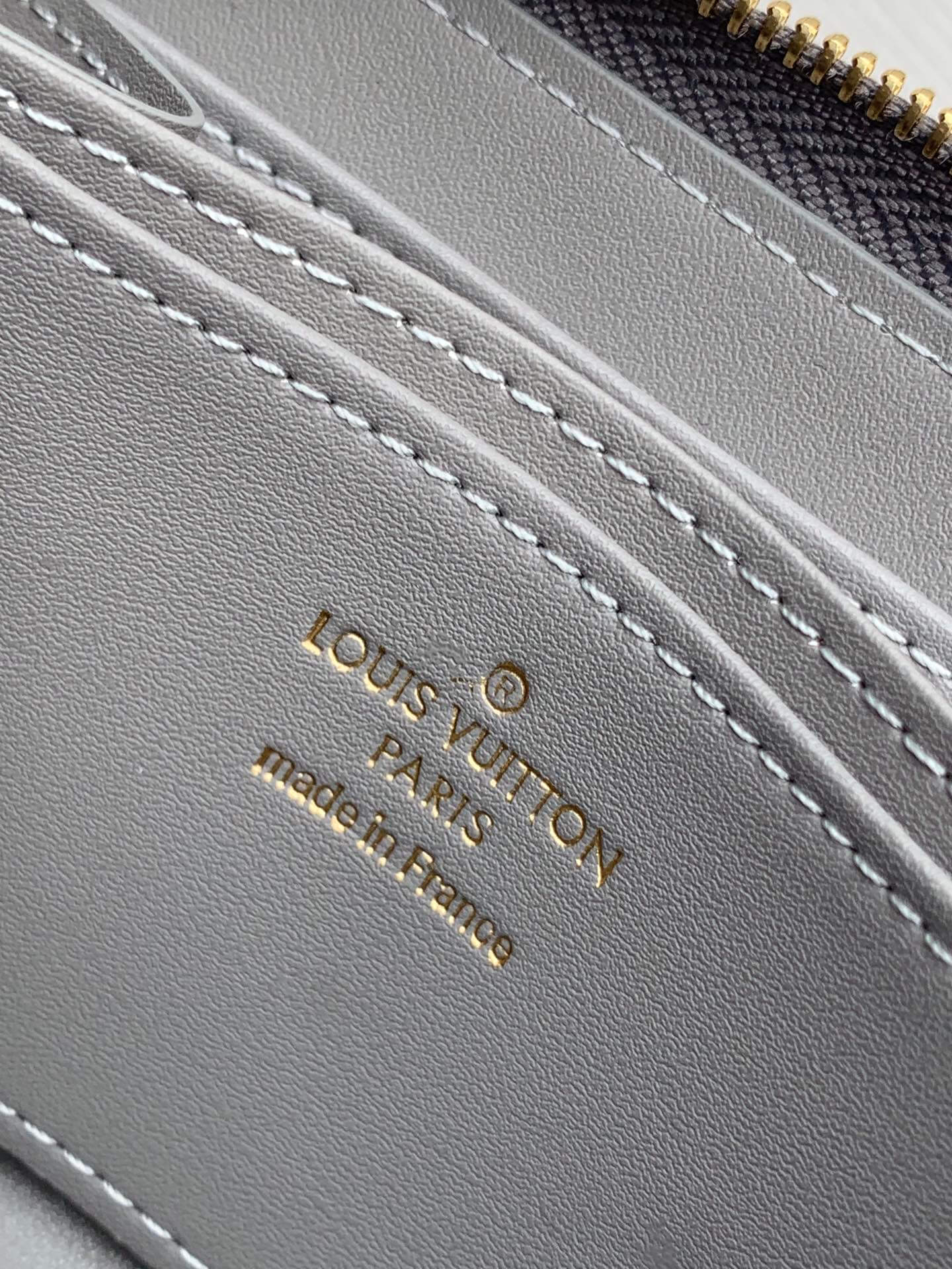 m60067 zippy coin purse silver monogram womens purse 11cm wallet