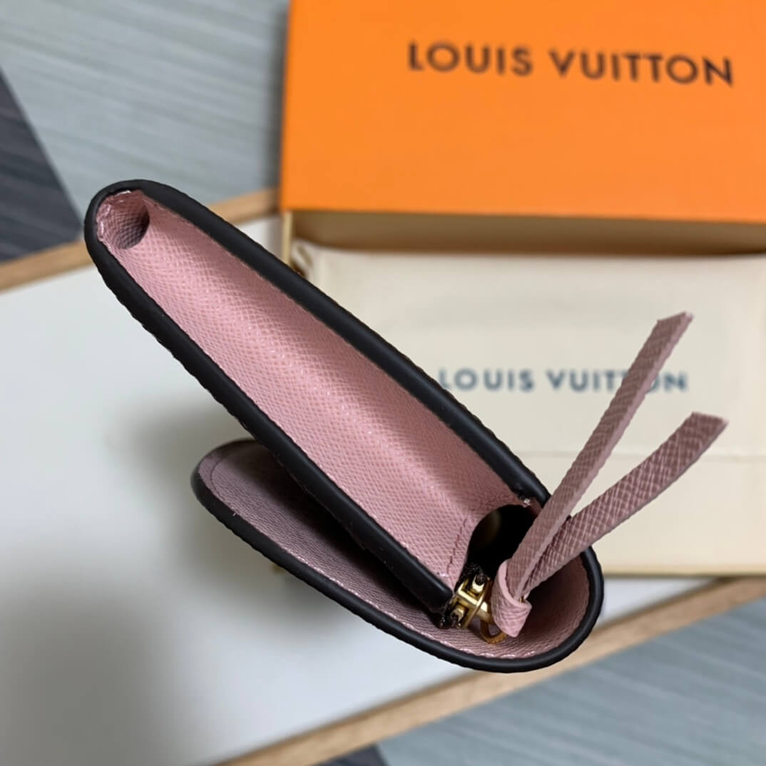 m61289 emilie wallet monogram canvas pink