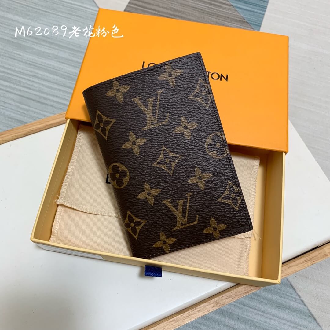 m62089 wallet pink monogram womens purse lady wallet clutch bag