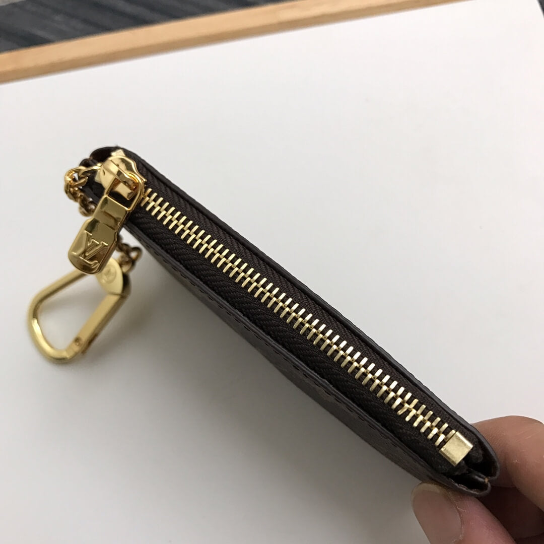 m62650 key pouch wallet 12cm man bag brown monogram free shipping