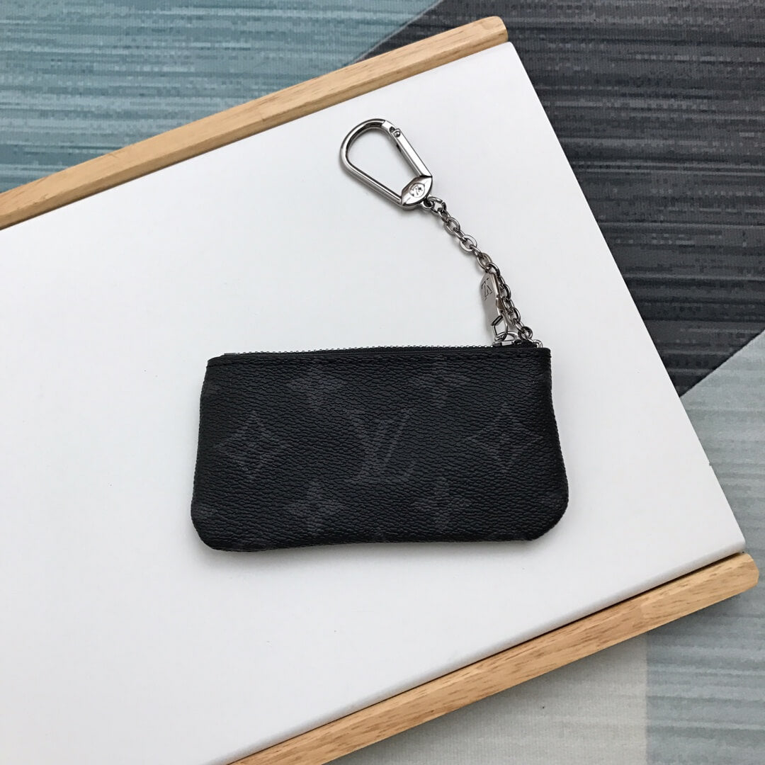 m62650 key pouch wallet 12cm man bag wallet monogram free shipping