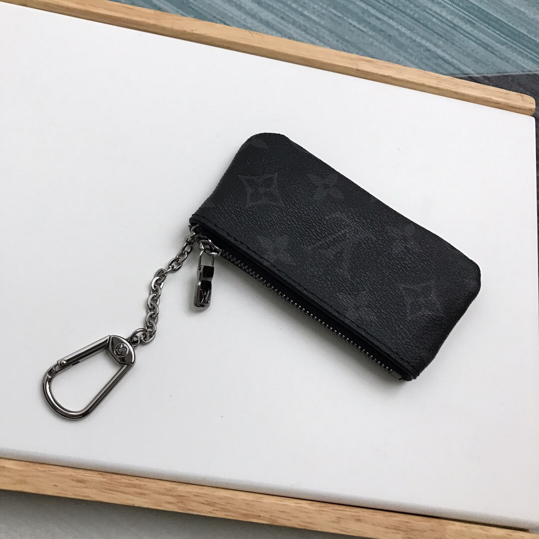 m62650 key pouch wallet 12cm man bag wallet monogram free shipping