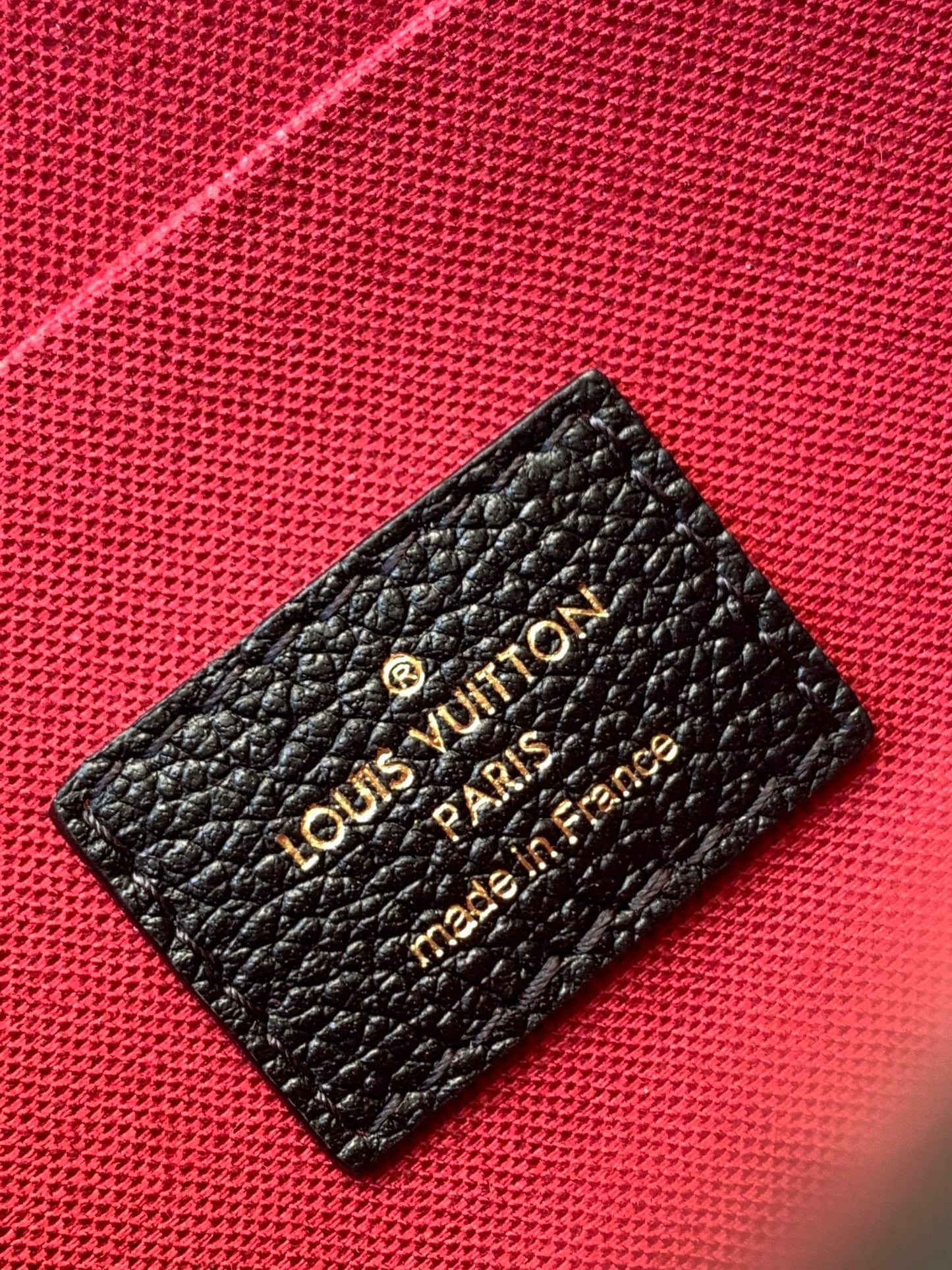 m80482 felicie pochette clutch bag shoulder bag monogram empreinte black