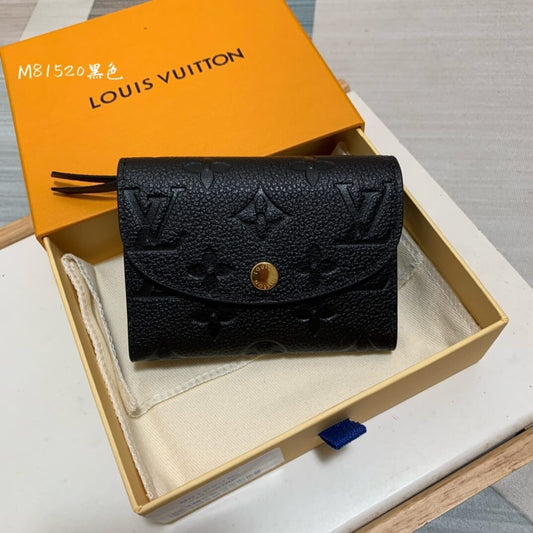 m81455 zippy coin purse monogram empreinte wallet black womens purse