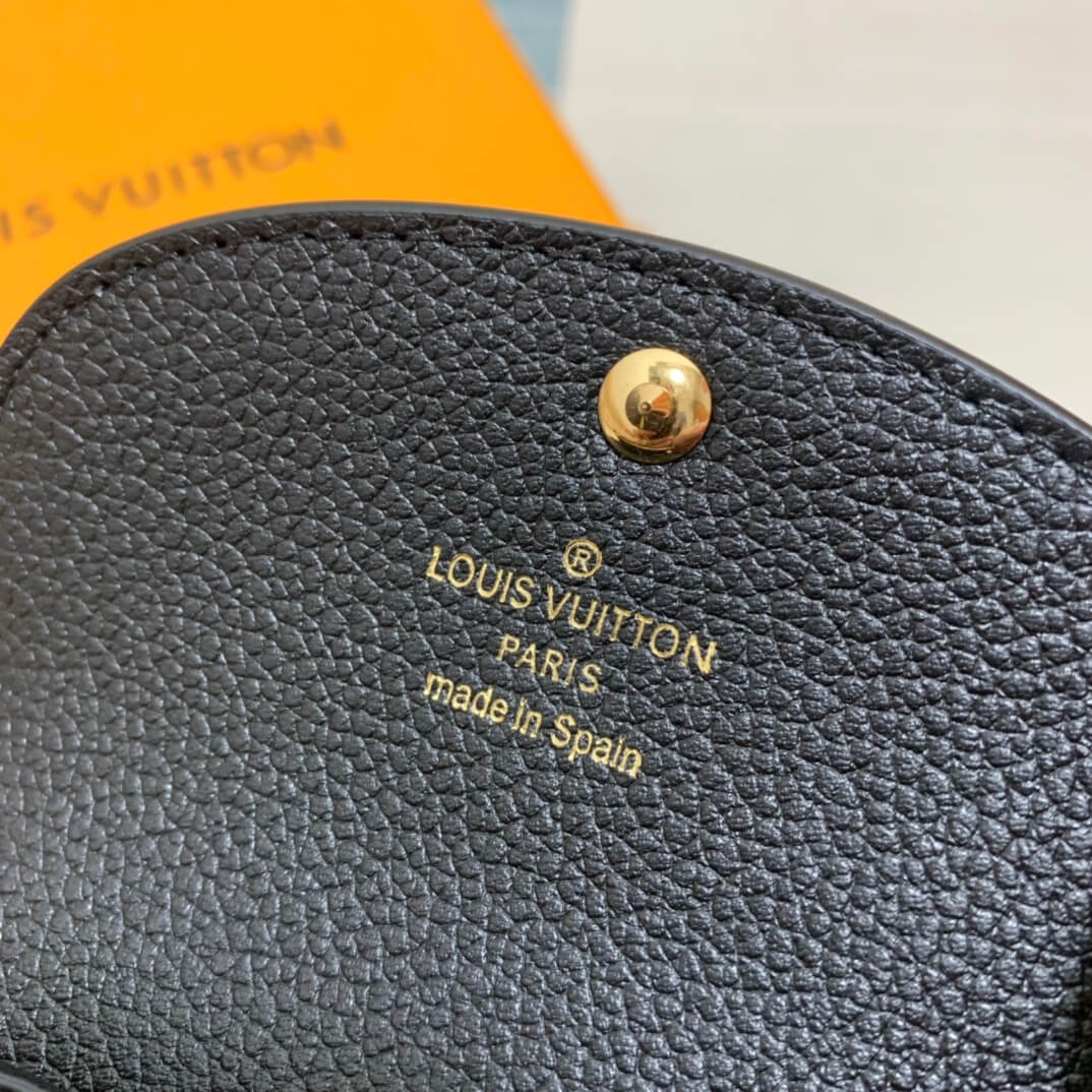 m81455 zippy coin purse monogram empreinte wallet black womens purse