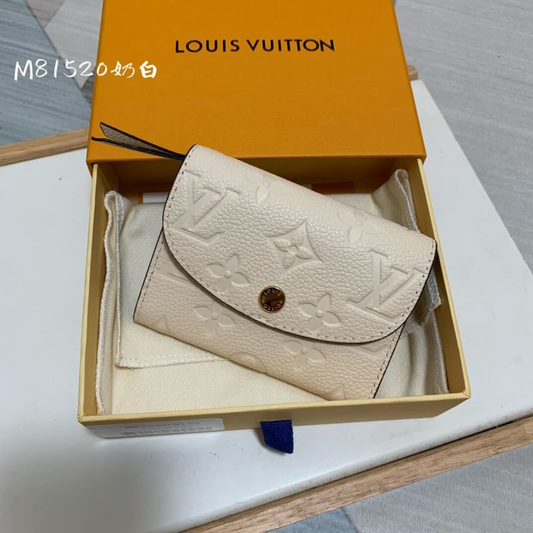 m81520 zippy coin purse monogram empreinte wallet milk white womens purse