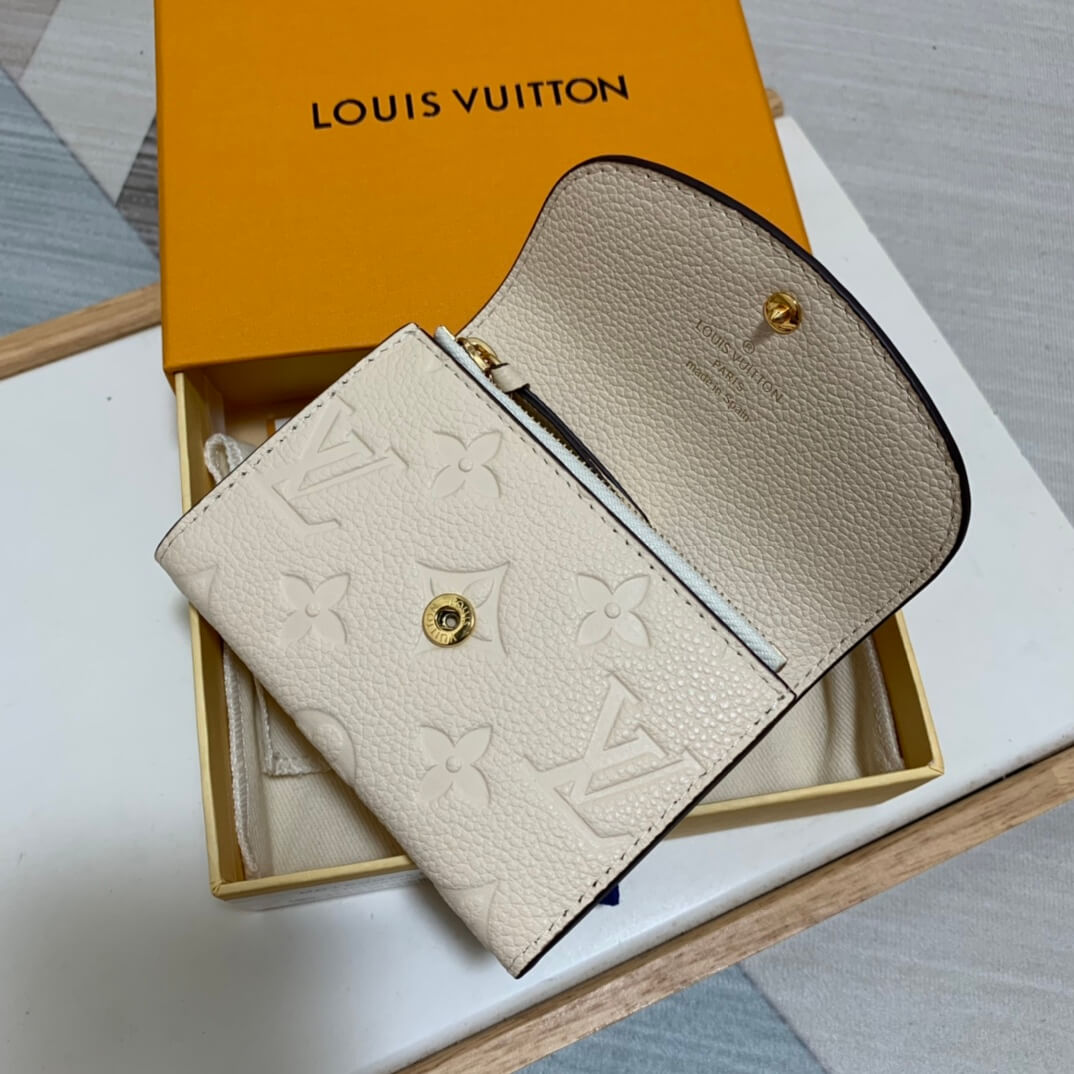 m81520 zippy coin purse monogram empreinte wallet milk white womens purse