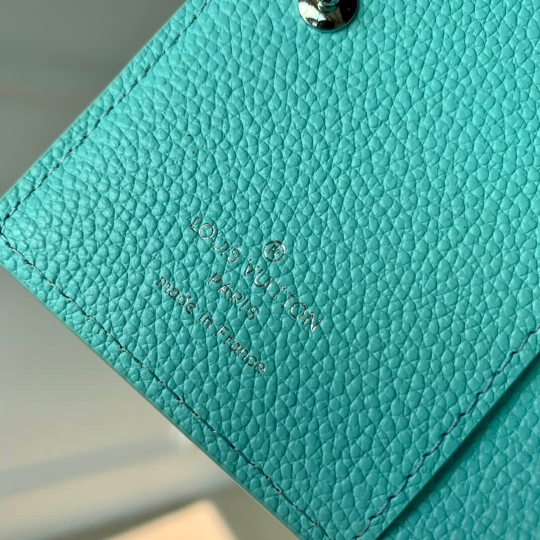 m81564 clea wallet monogram empreinte green women purse 12cm free shipping