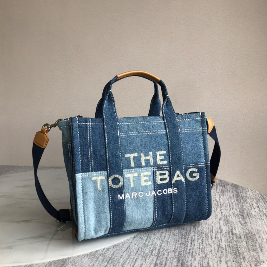 BLUE THE TOTE BAG COTTON