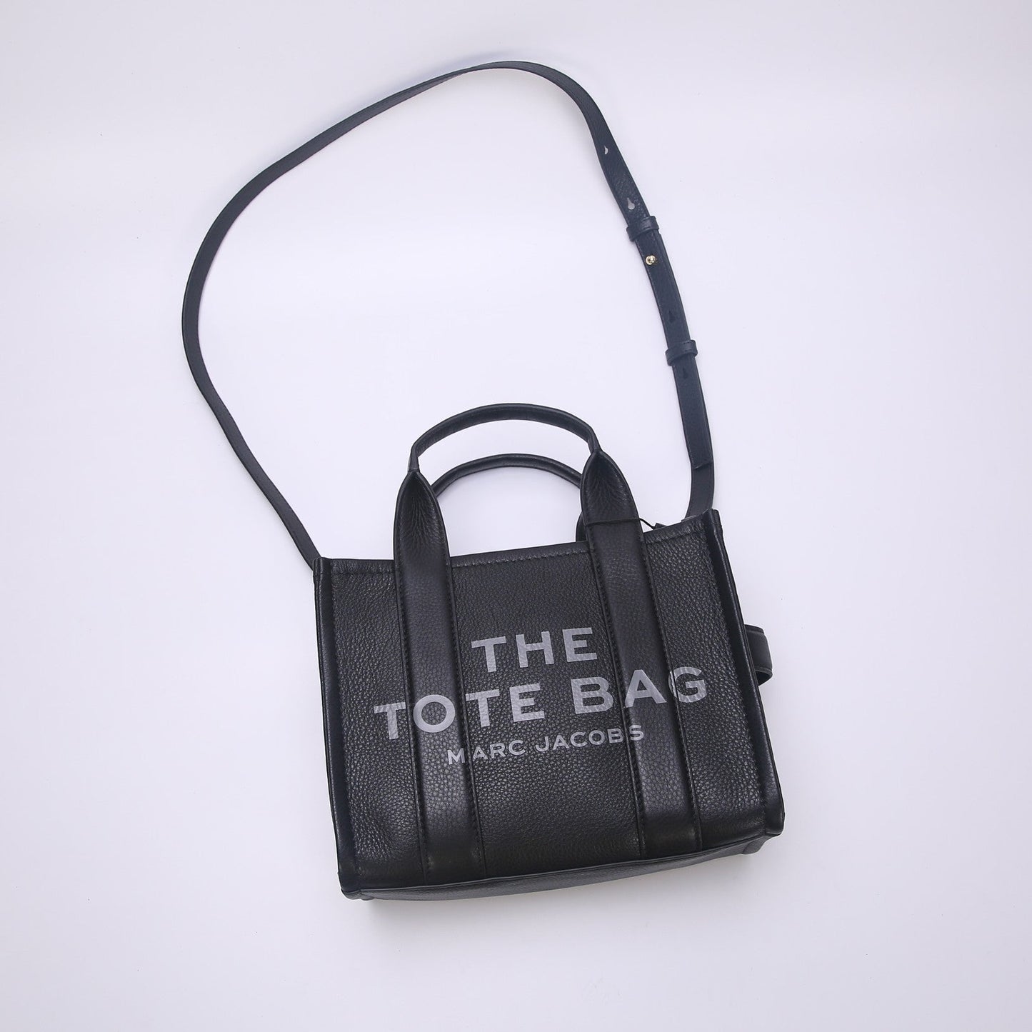 mj tote leather bags black