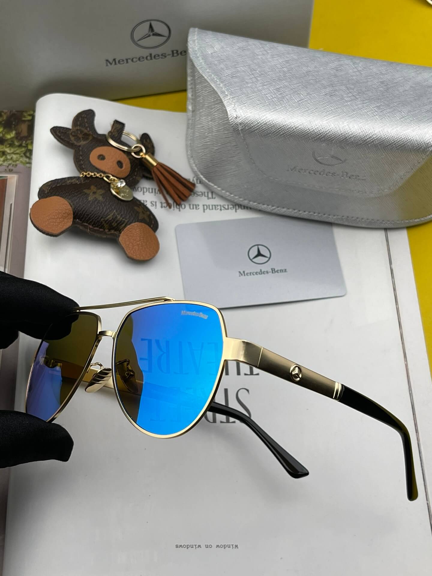 mercedes benz high quality large frame toad mirror bc208