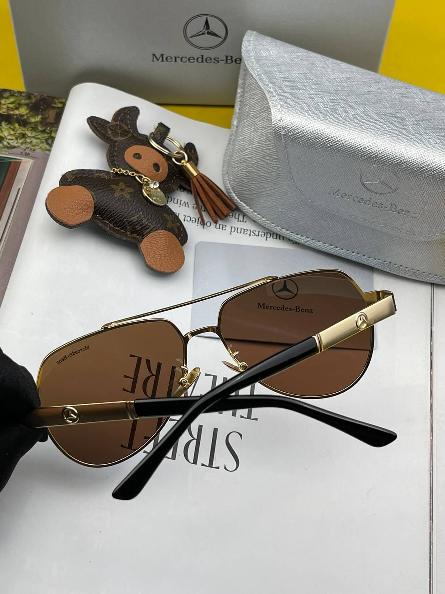 mercedes benz high quality large frame toad mirror bc208