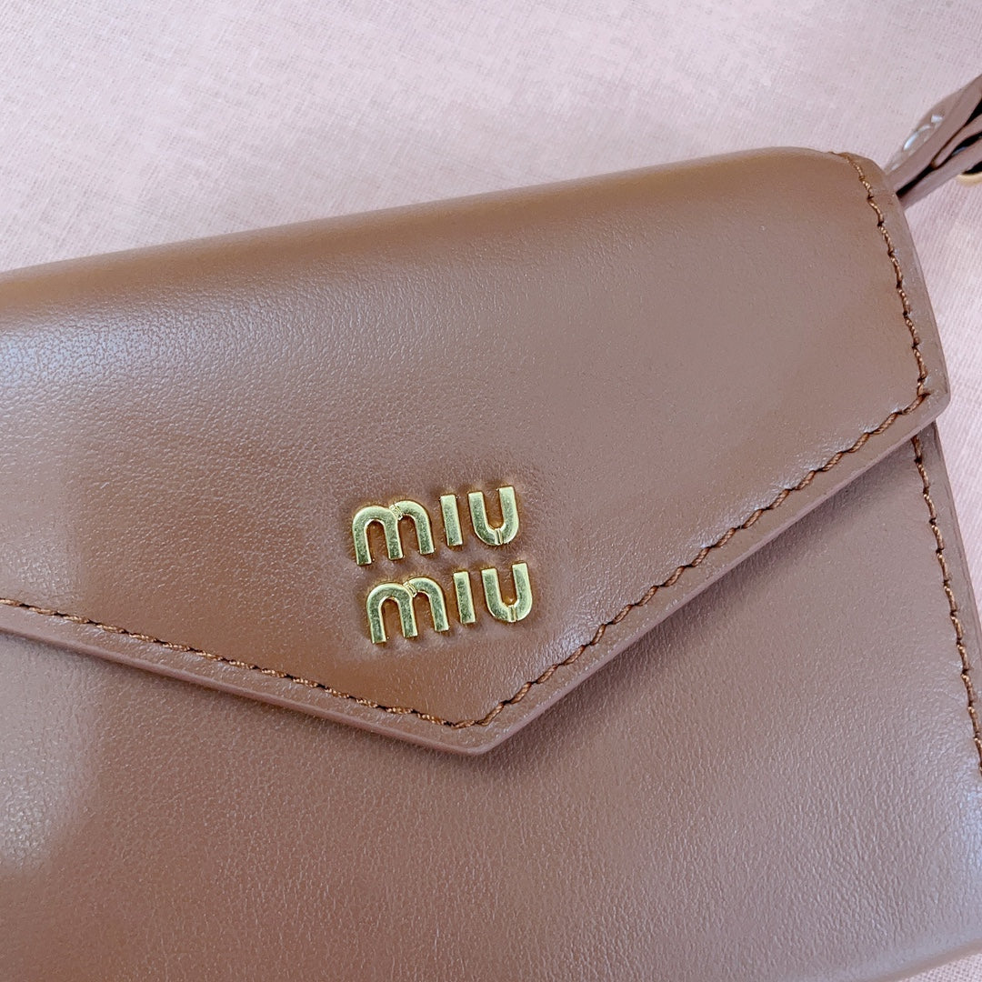 miumiu mini bag 5dn014 brown