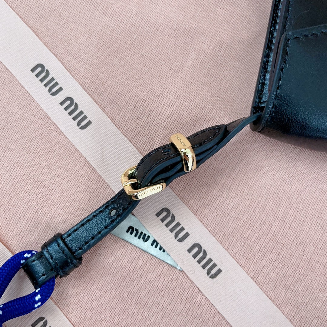 miumiu mini bag 5dn014 black