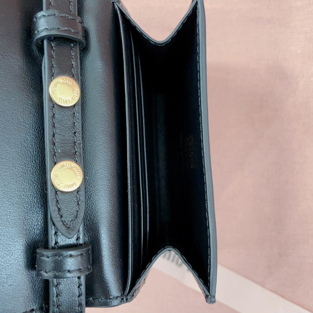 miumiu mini bag 5dn014 black