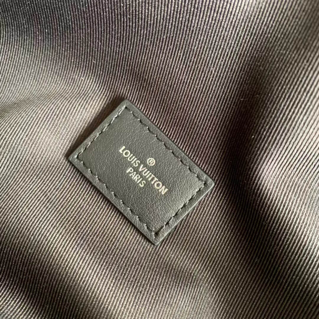 n40362 campus damier graphite cross body bags black fanny pack calfskin mens bag bumbag