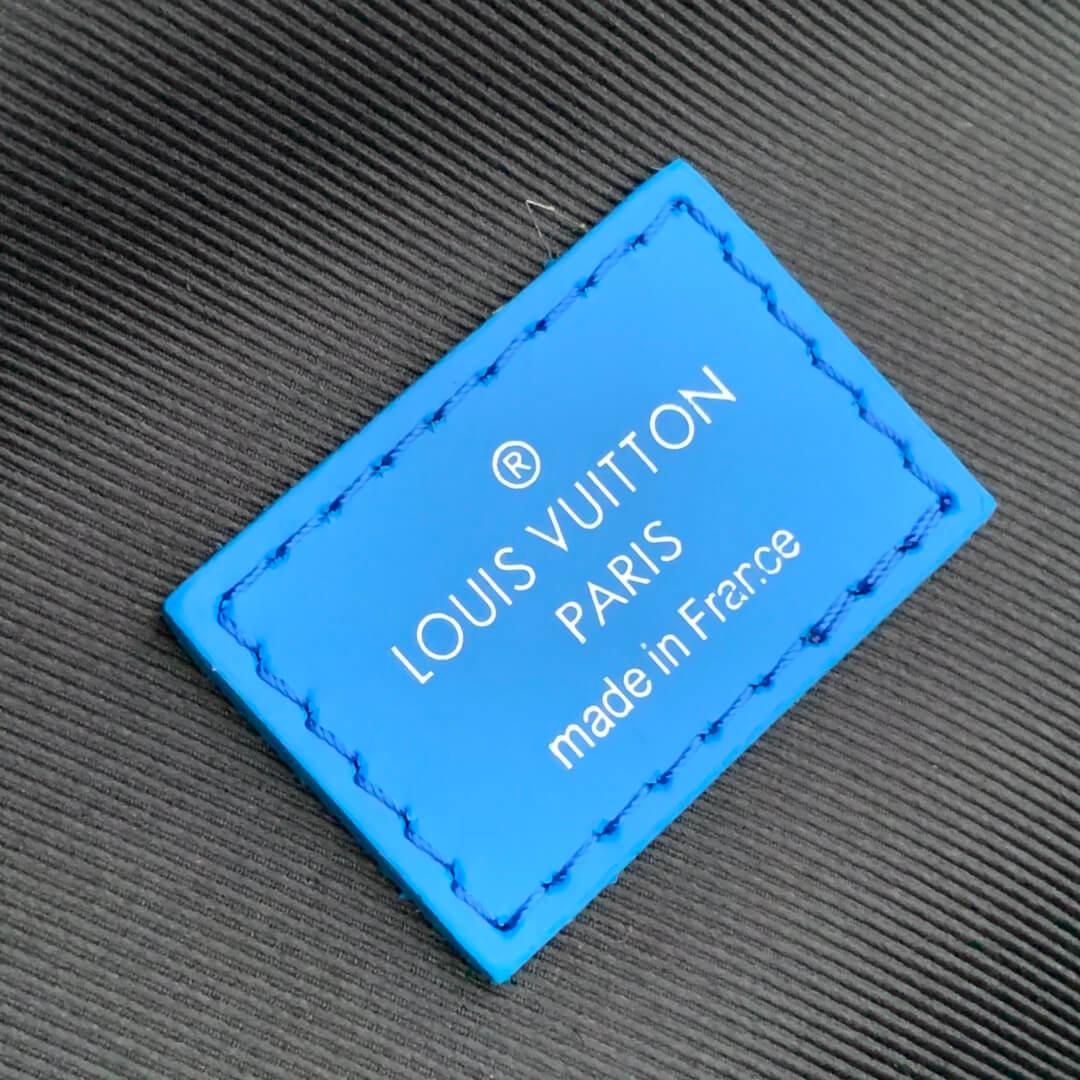 n40403 avenue damier graphite giant chest bag cross body bags blue calfskin mens bag