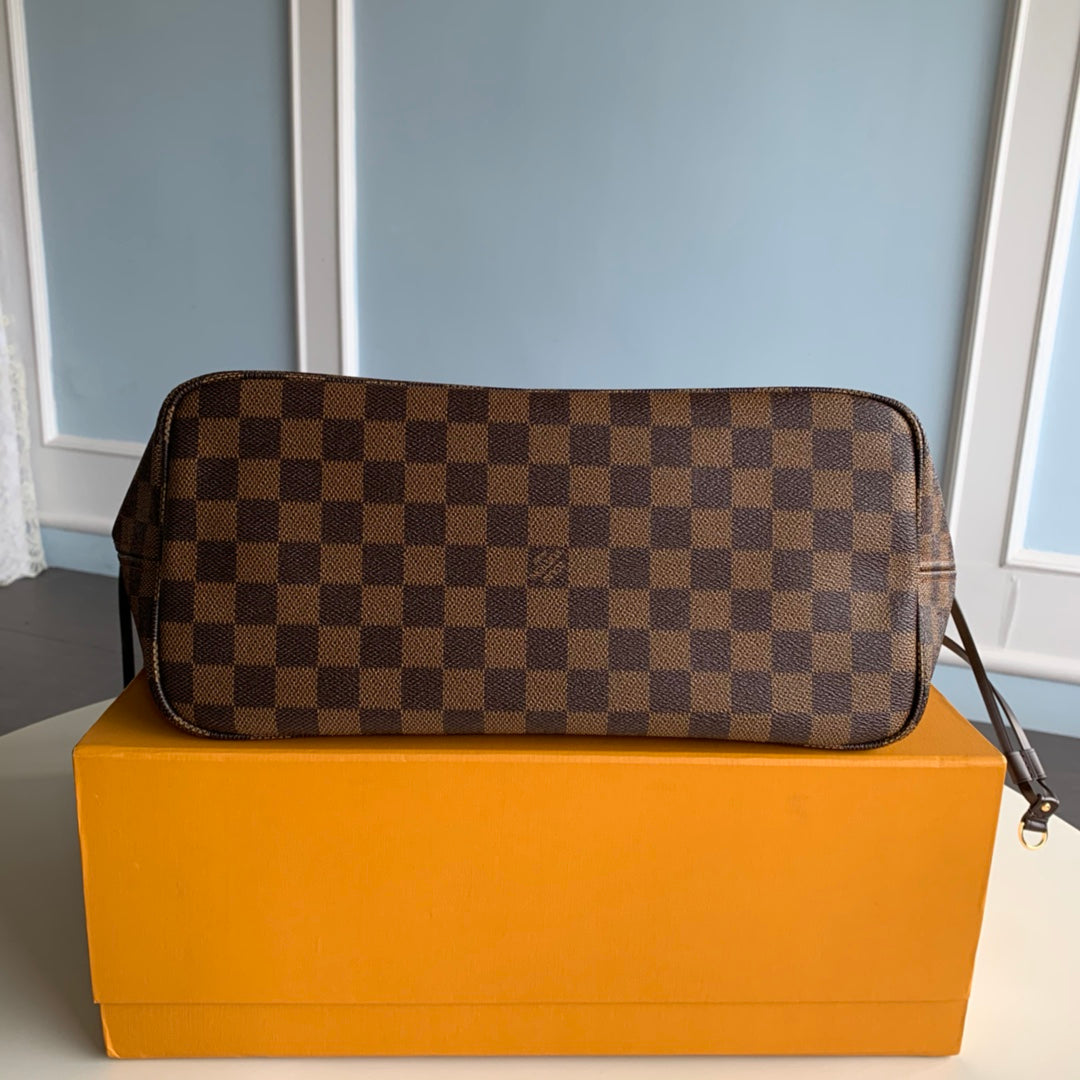 louis vuitton neverfull brown