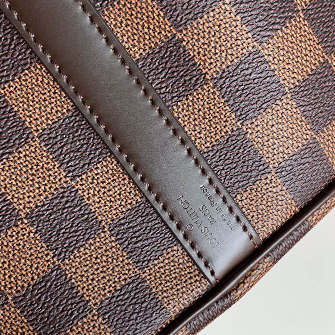 n41366 speedy 35cm brown damier ebene canvas cross body bags shoulder bag travel bag