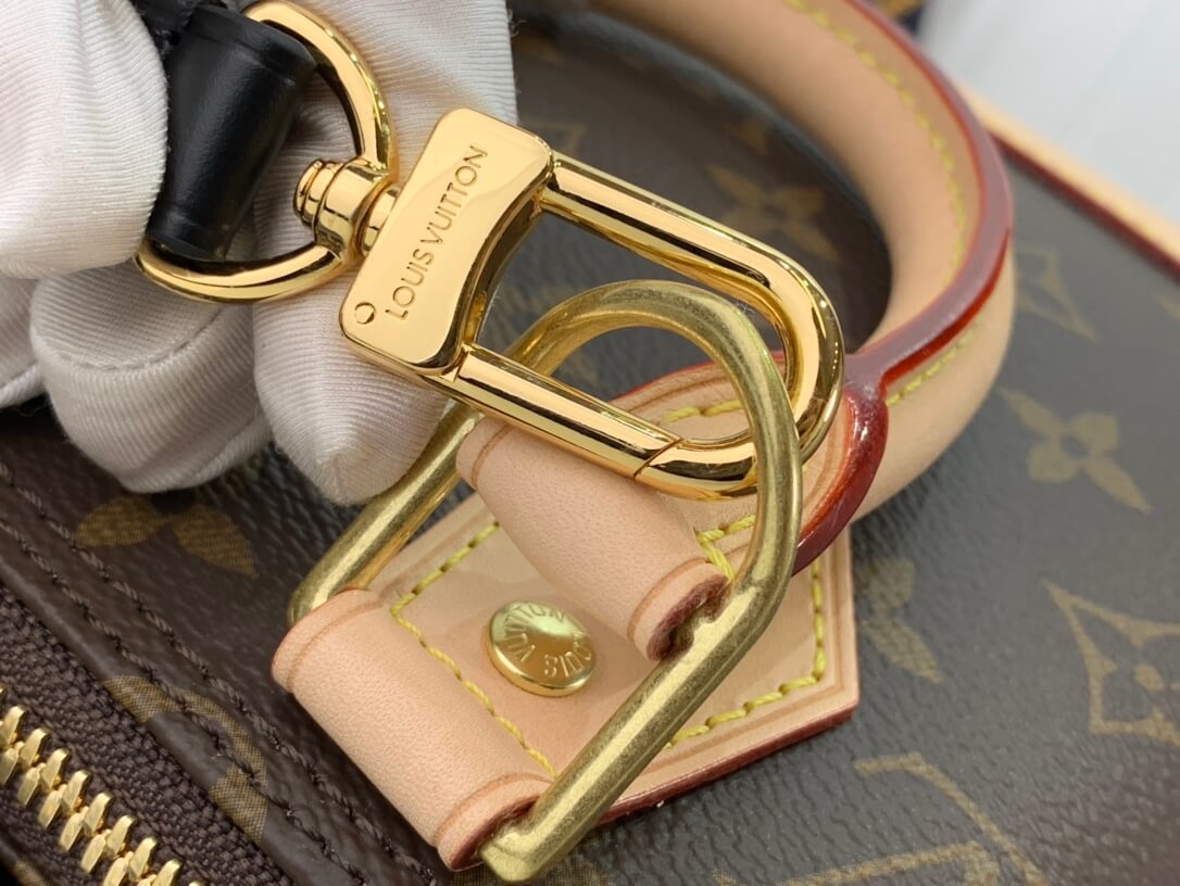 n53152 alma bb 25cm handbag shoulder bag cross body bags apricot calfskin monogram