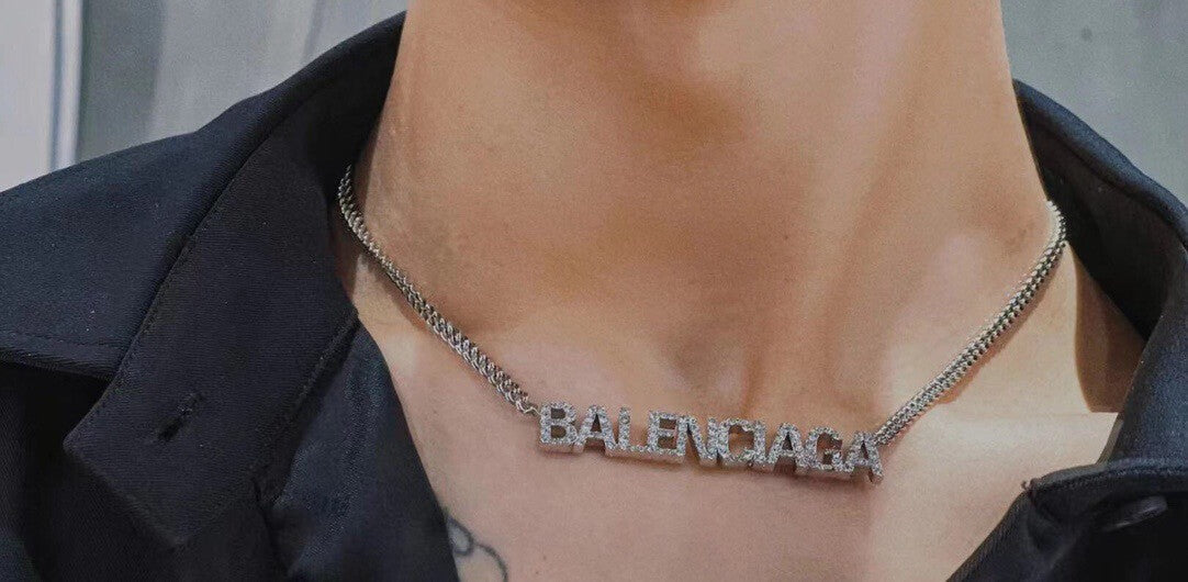 new balenciaga brand new unique necklace xl13168a2