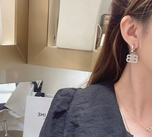 new product letter personalized trendy person versatile earrings ehc5