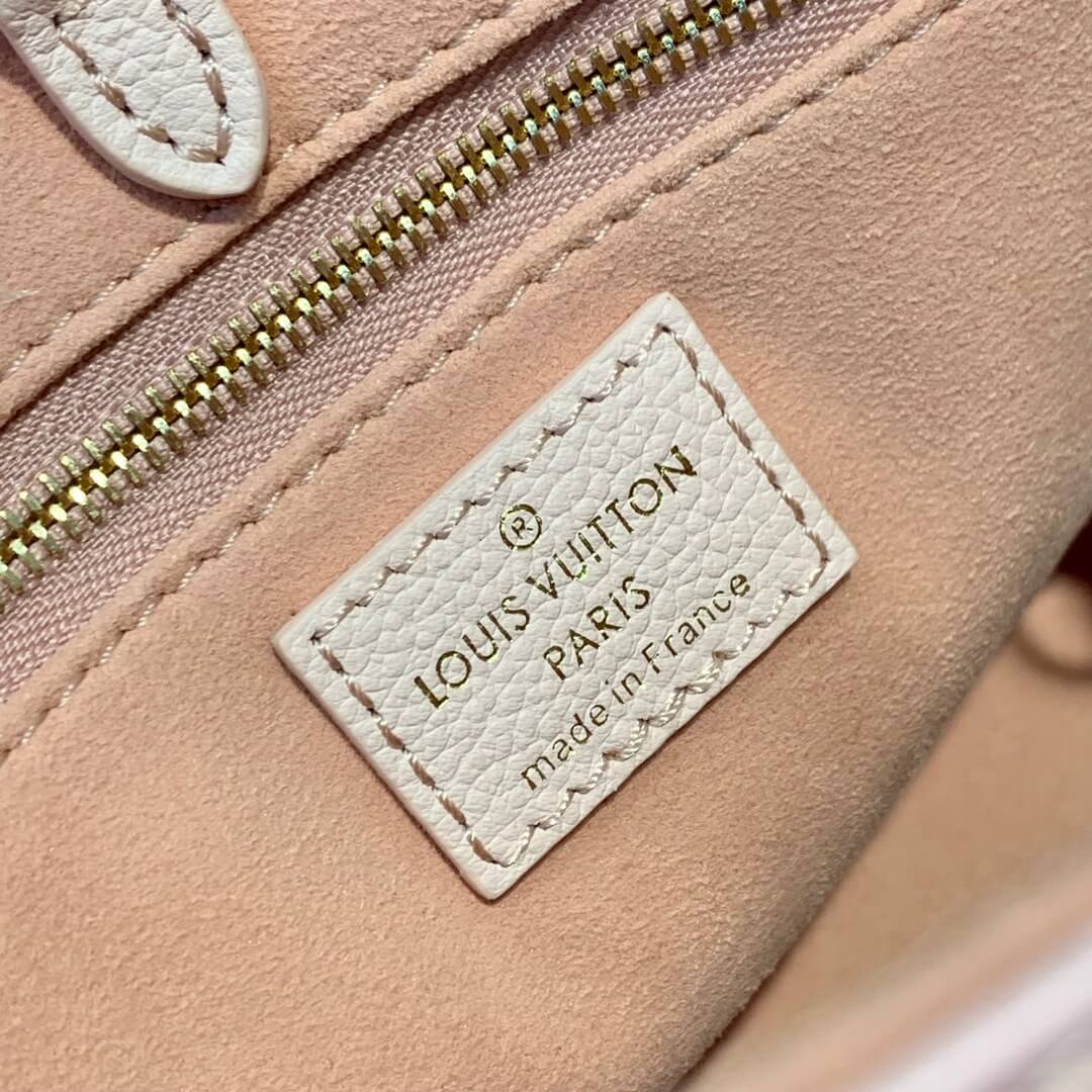 lv onthego small size tote bag m46168 pink monogram empreinte monogram giant