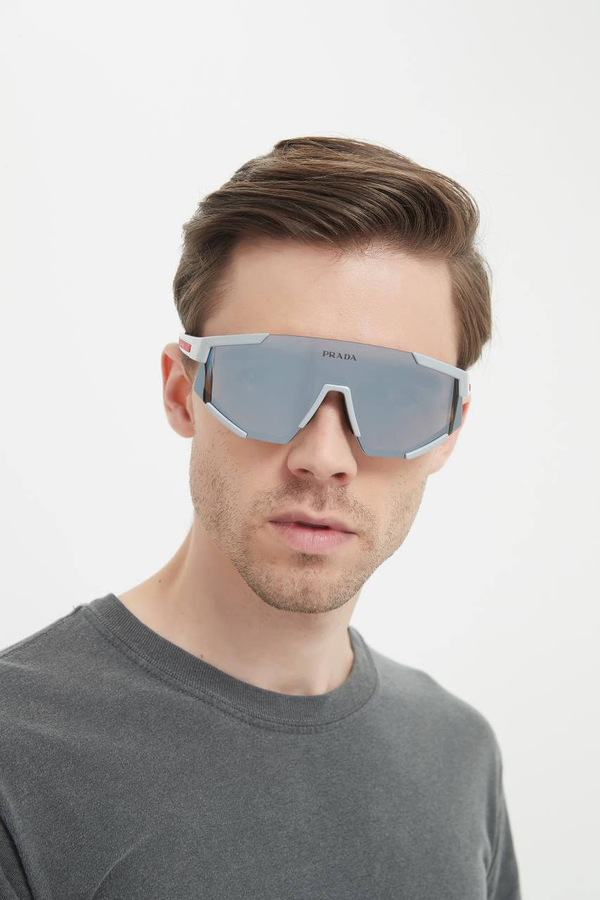 one piece oversized frame modern retro sunglasses trendy street photo outdoor sports sunglasses yjb19