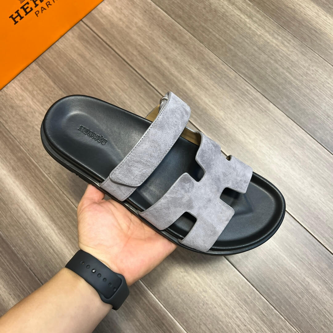 pd0702 slipper grey calfskin 38 44code mens slippers