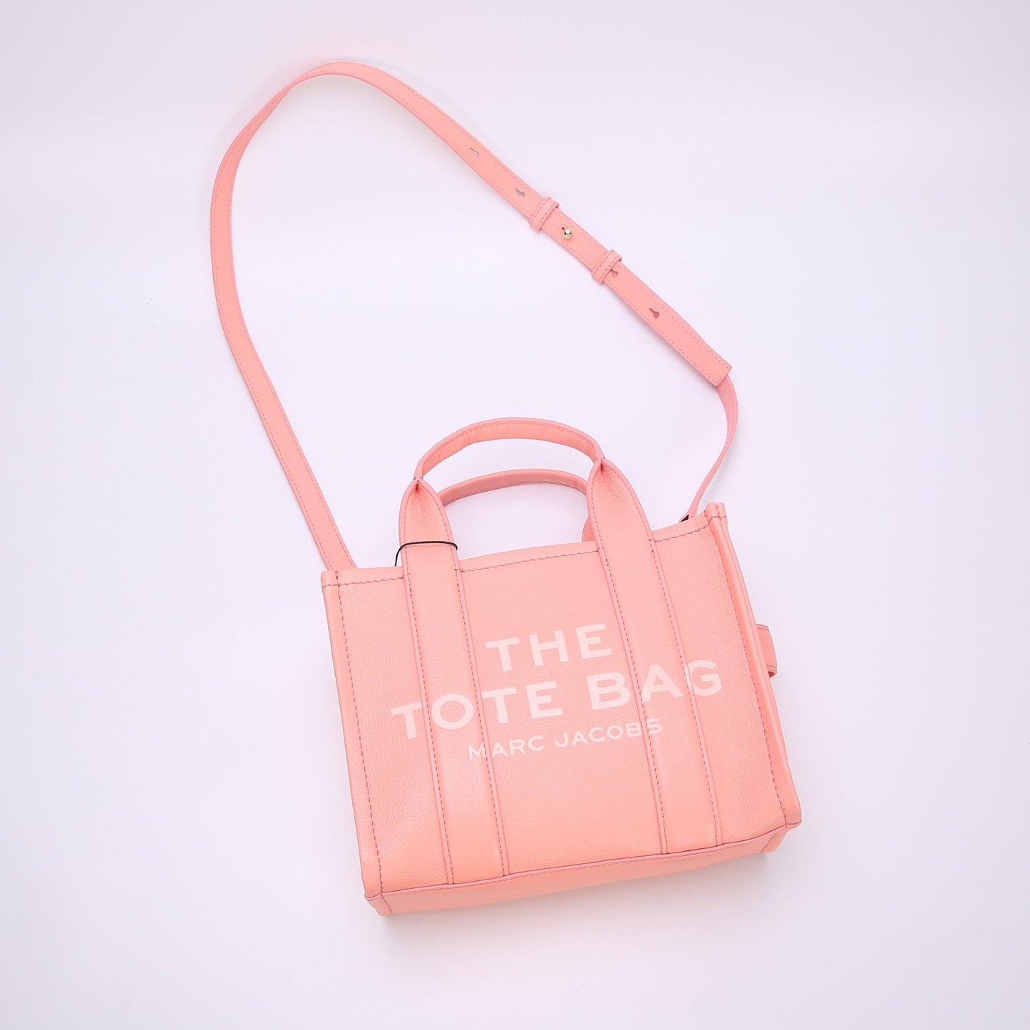 mj tote leather bags pink