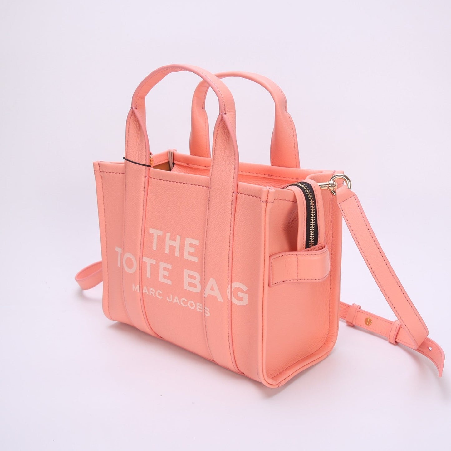 mj tote leather bags pink