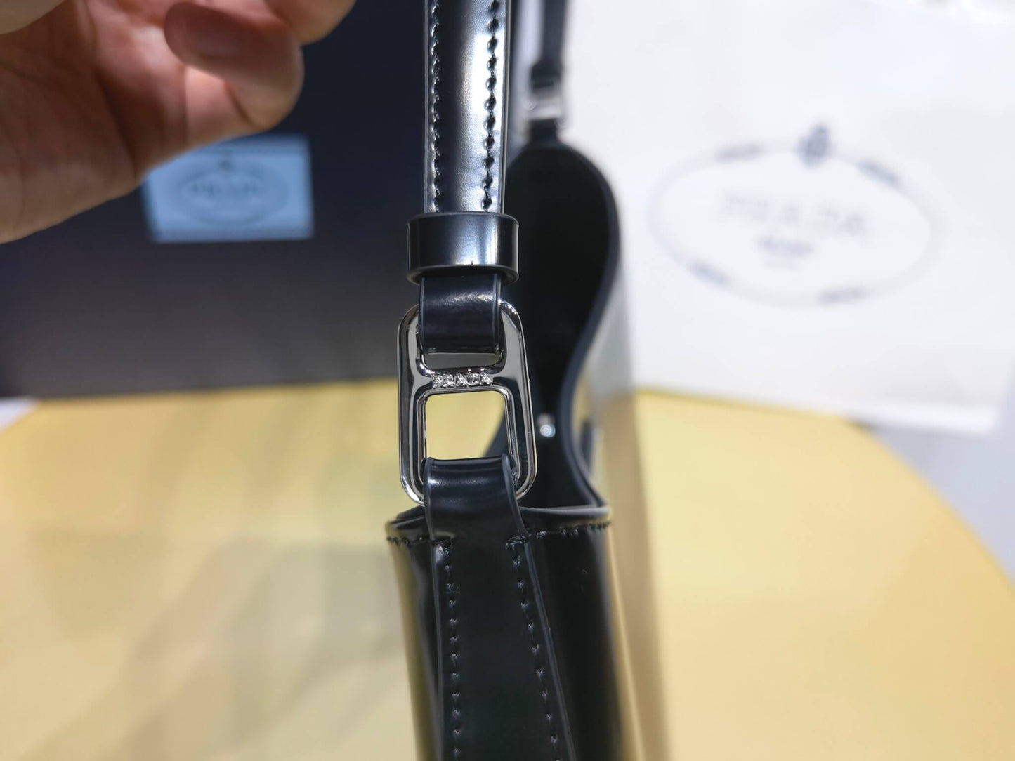 pra 1bc499 new armpit bag 2022 new color medieval armpit bag black