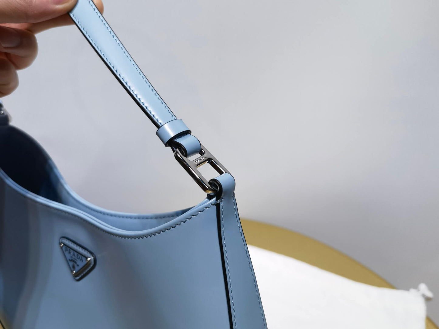 pra 1bc499 new armpit bag 2022 new color medieval armpit bag blue