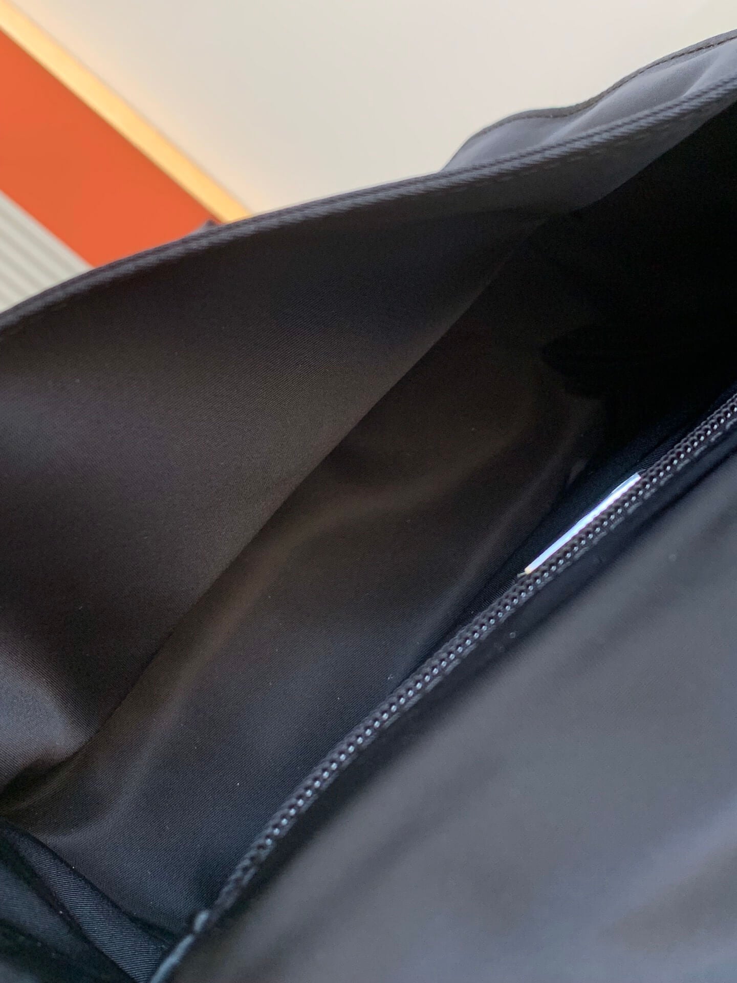 pra 1bd313 black small padded re nylon shoulder bag