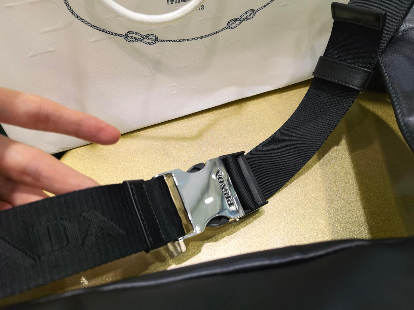 pra 2vz092 full leather backpack black