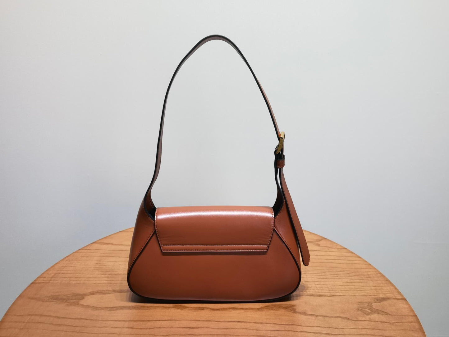 PRA Small leather shoulder bag 1BD358 Brown