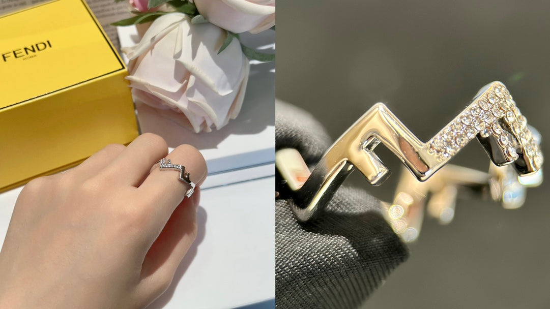personalized wave pattern versatile korean ring jzc6