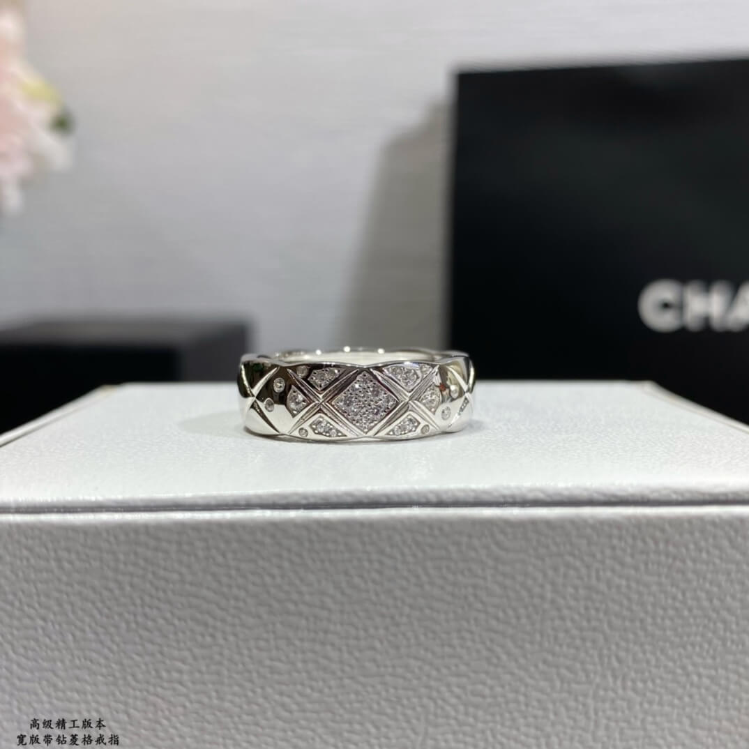popular wide edition diamond diamond diamond light luxury couple ring jz13168a13