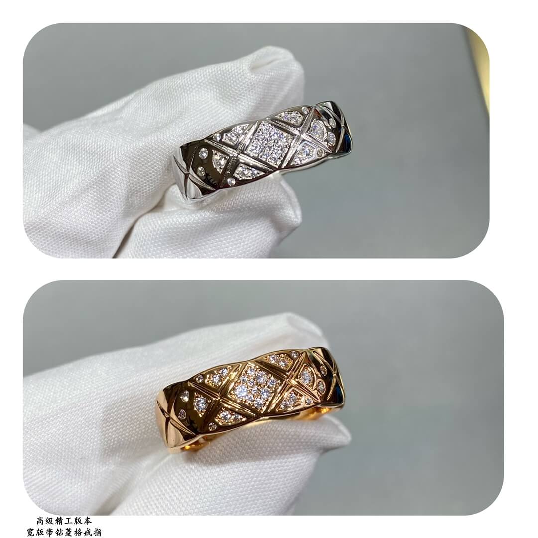popular wide edition diamond diamond diamond light luxury couple ring jz13168a13