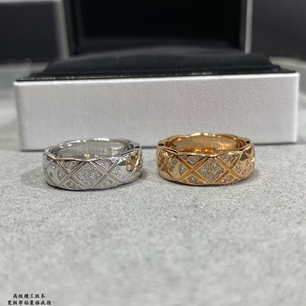 popular wide edition diamond diamond diamond light luxury couple ring jz13168a13