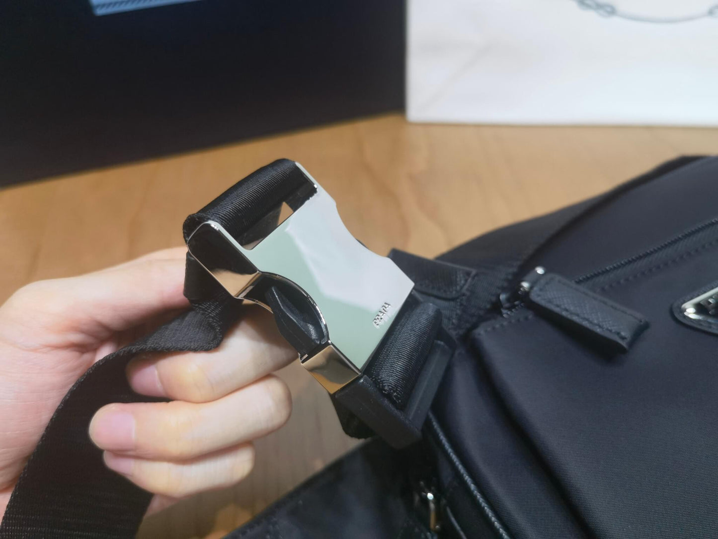 Pra belt bag Re-Nylon black 2VL977