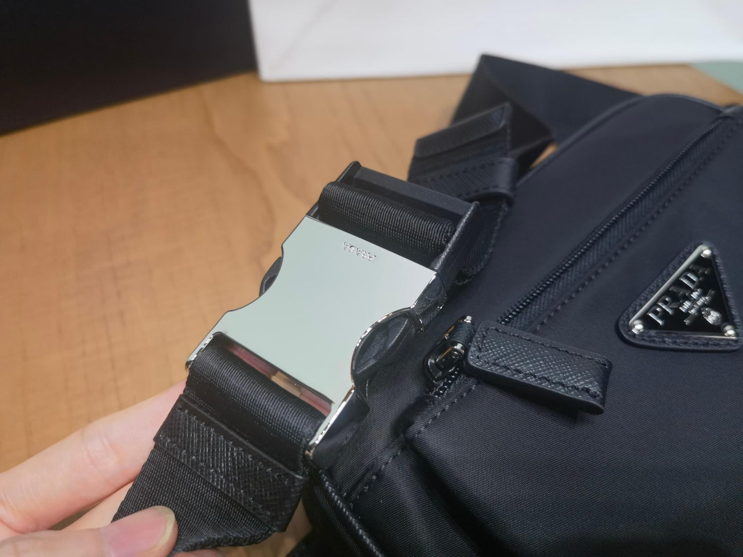 Pra belt bag Re-Nylon black 2VL977