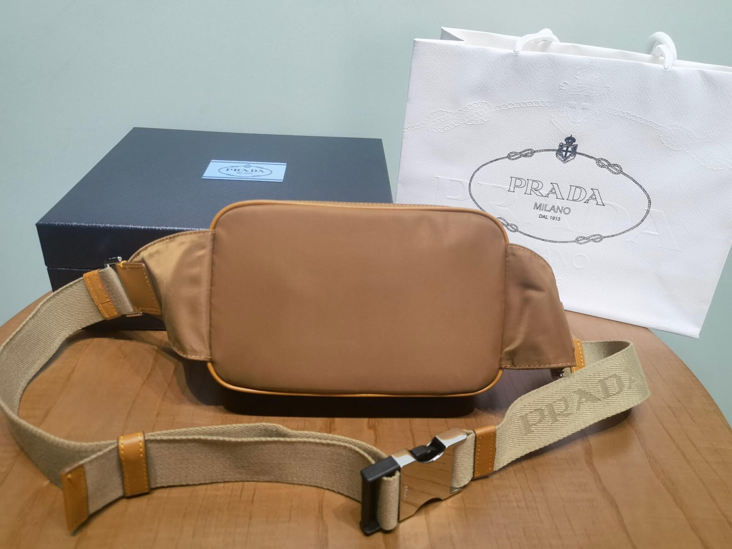 Pra belt bag Re-Nylon brown 2VL977