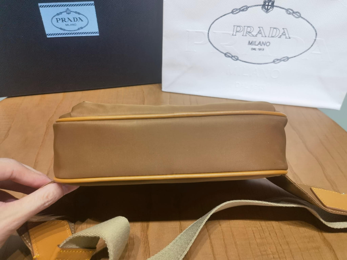 Pra belt bag Re-Nylon brown 2VL977