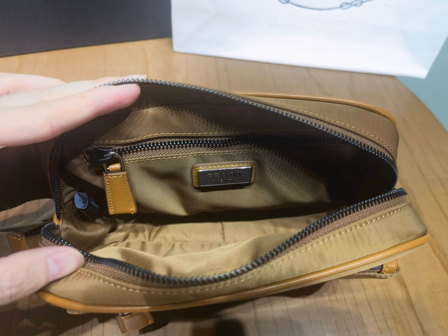 Pra belt bag Re-Nylon brown 2VL977